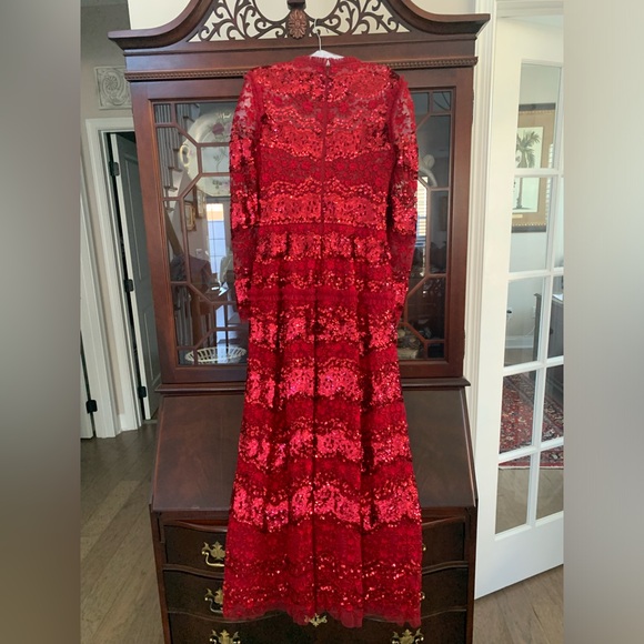 Needle and thread Aurelia Long Sleeve Gown - Picture 7 of 8